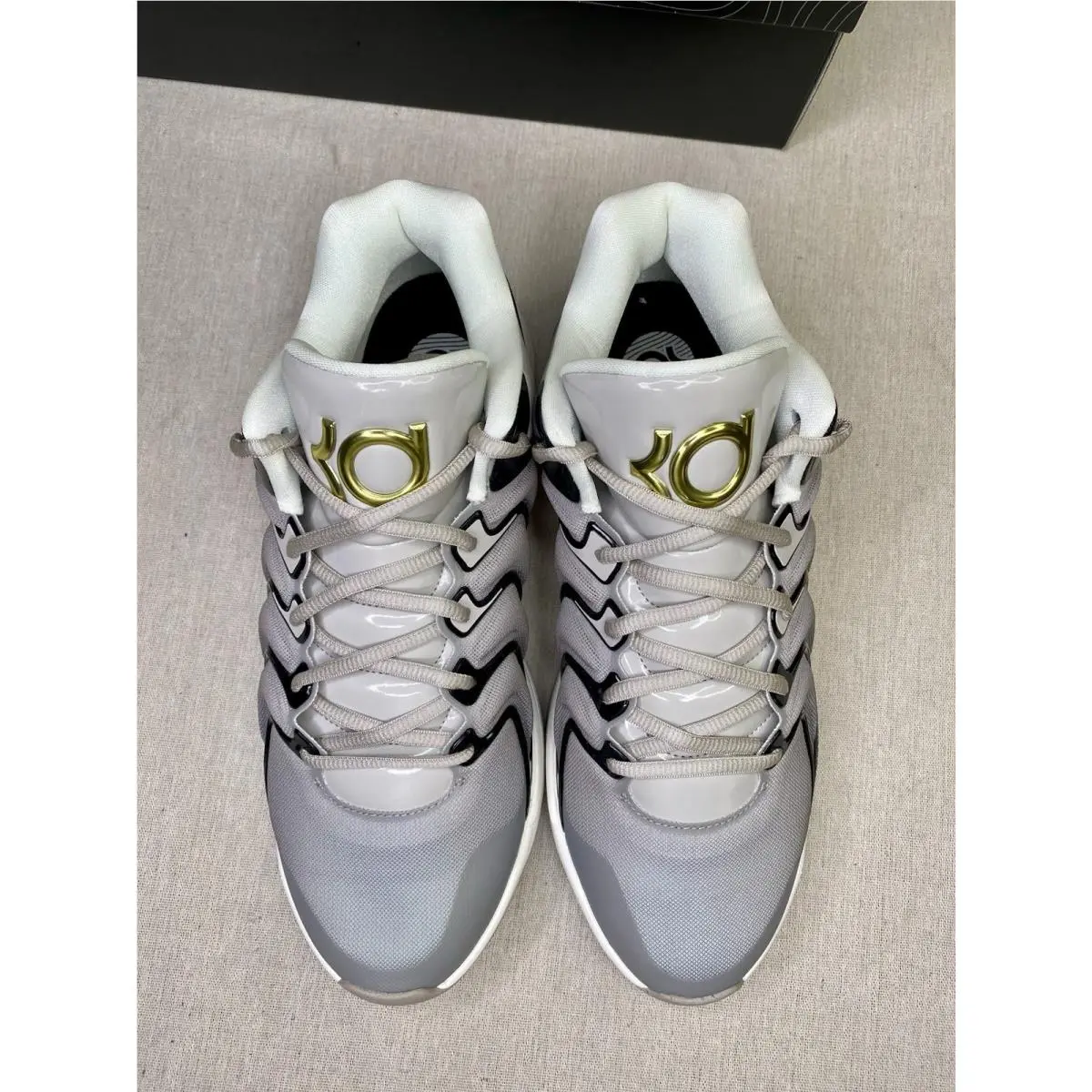 Nike shoes - Nike KD 17 - FJ9487-003 - Lt Iron Ore/Metallic Gold (UPC: 0197600188426) 2