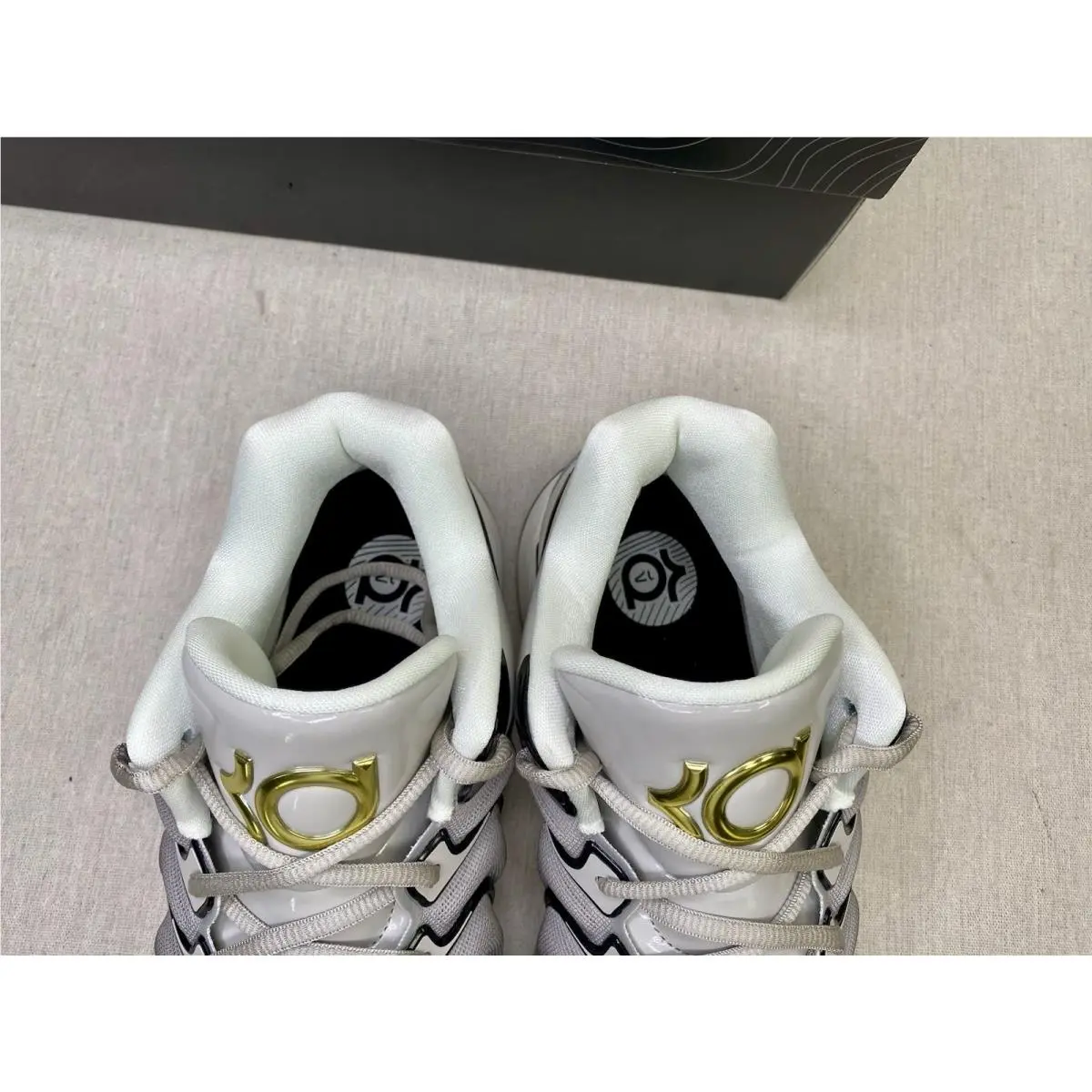 Nike shoes - Nike KD 17 - FJ9487-003 - Lt Iron Ore/Metallic Gold (UPC: 0197600188426) 3