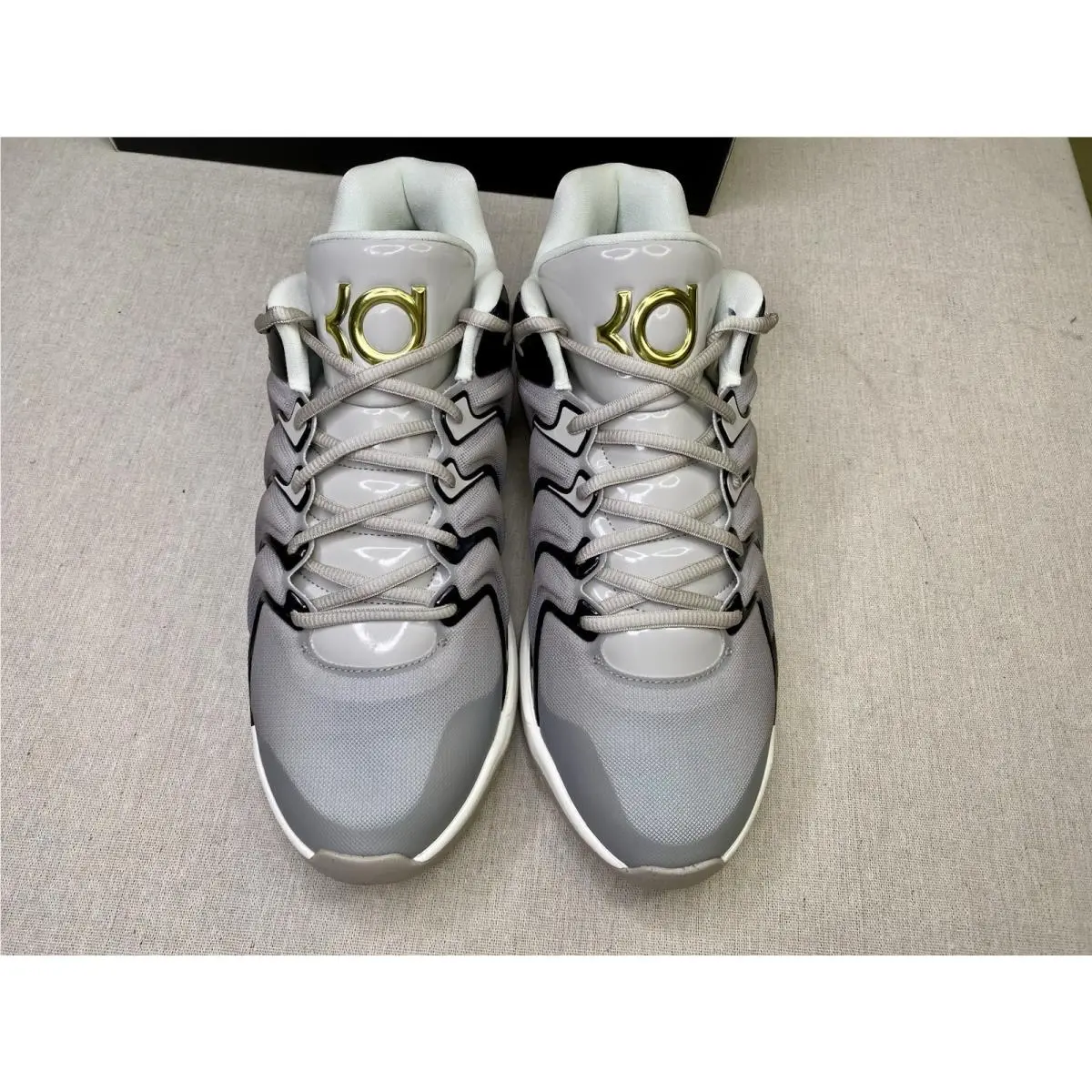 Nike shoes - Nike KD 17 - FJ9487-003 - Lt Iron Ore/Metallic Gold (UPC: 0197600188426) 4