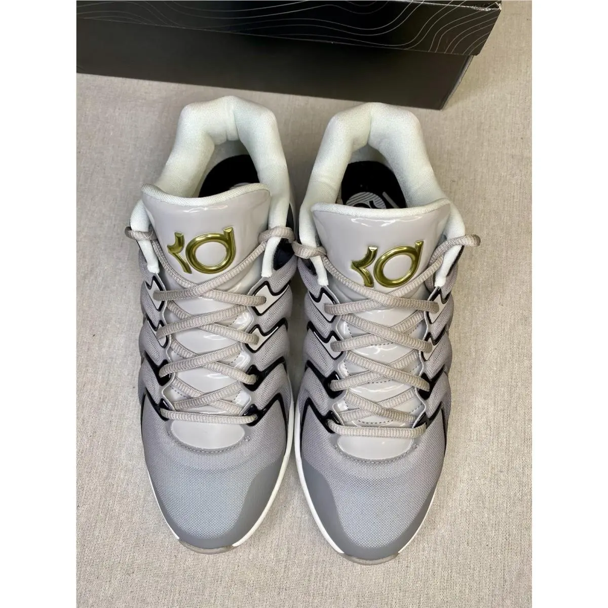 Nike shoes - Nike KD 17 - FJ9487-003 - Lt Iron Ore/Metallic Gold (UPC: 0197600175822) 2
