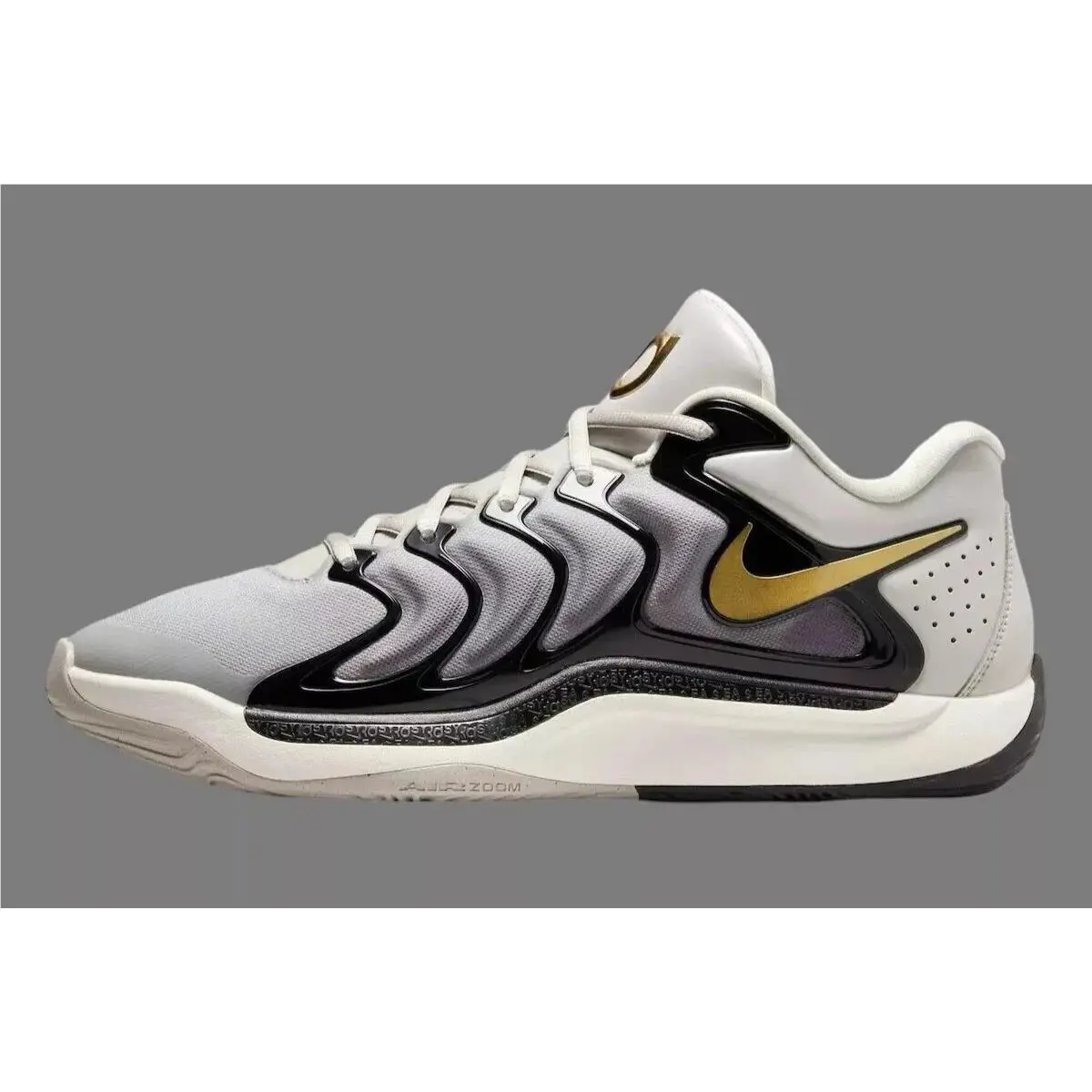 Nike shoes - Nike KD 17 - FJ9487-003 - Lt Iron Ore/Metallic Gold 1