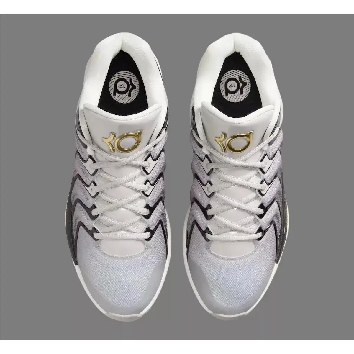 Nike shoes - Nike KD 17 - FJ9487-003 - Lt Iron Ore/Metallic Gold 3