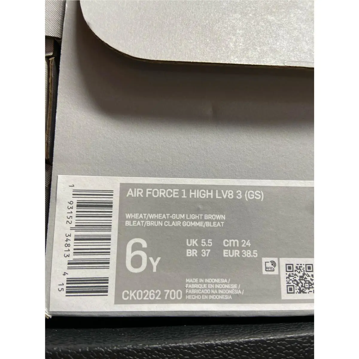 Nike shoes - Nike Air Force 1 - Air Force - CJ4092 001 - Brown (UPC: 0193152348134) 8