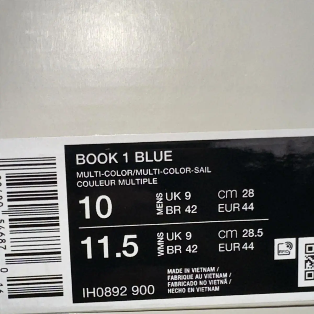 Nike shoes - Nike Book 1 - Book - IH0892-900 - Blue 4