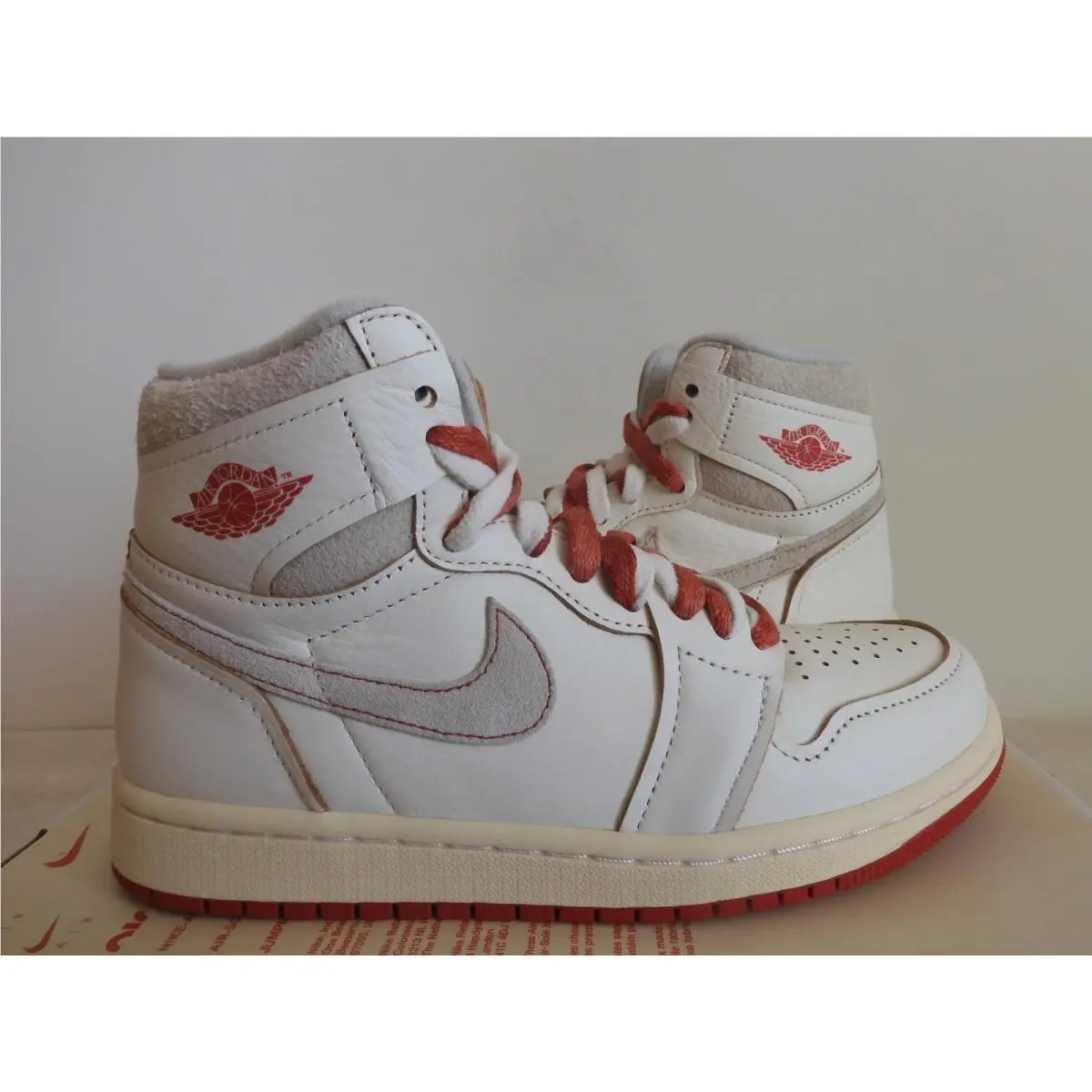 Nike shoes - Air Jordan 1 - Air - DB4612-100 - Brown (UPC: 197860613188) 0