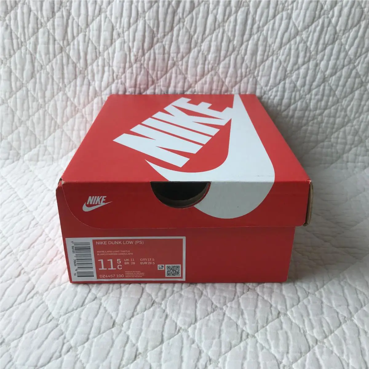 Nike shoes - Nike Dunk (PS) - Dunk - CW1588-103 - White/Lapis-Light Thistle 10
