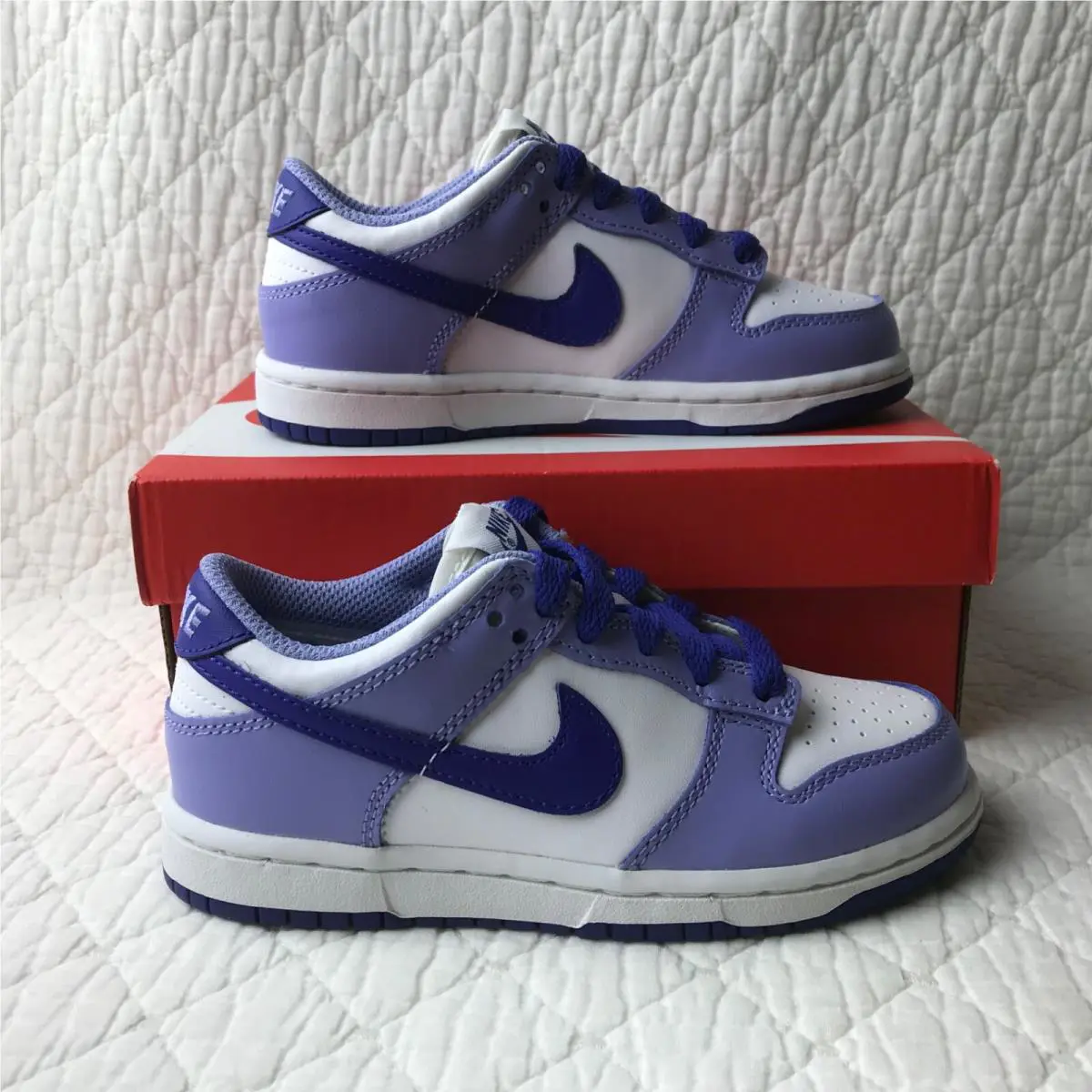 Nike shoes - Nike Dunk (PS) - Dunk - CW1588-103 - White/Lapis-Light Thistle 0