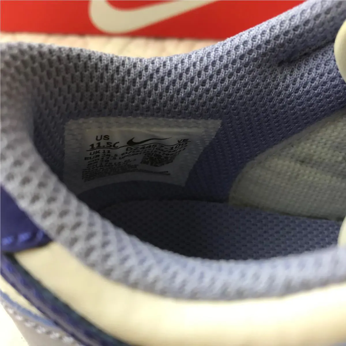 Nike shoes - Nike Dunk (PS) - Dunk - CW1588-103 - White/Lapis-Light Thistle 8