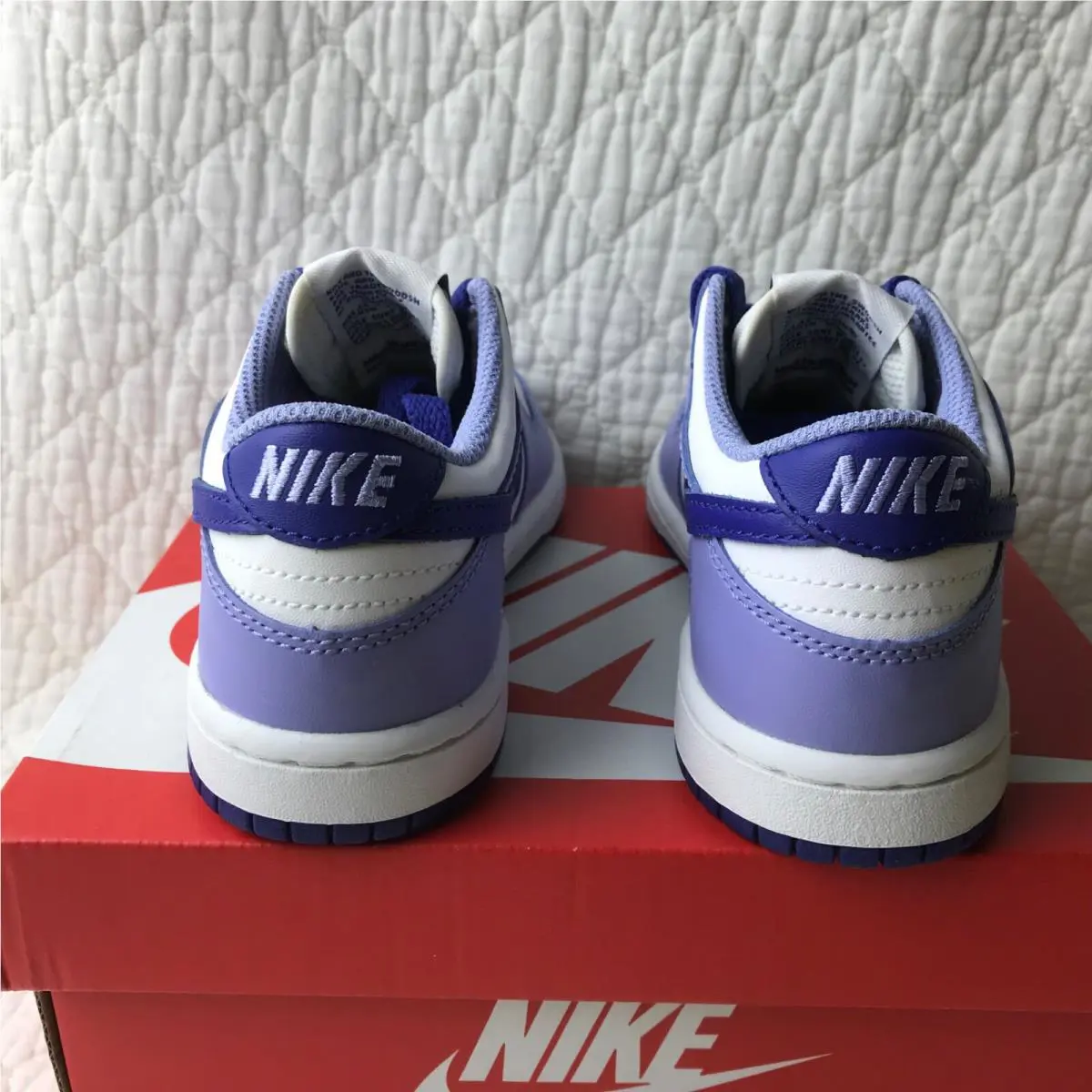 Nike shoes - Nike Dunk (PS) - Dunk - CW1588-103 - White/Lapis-Light Thistle 4