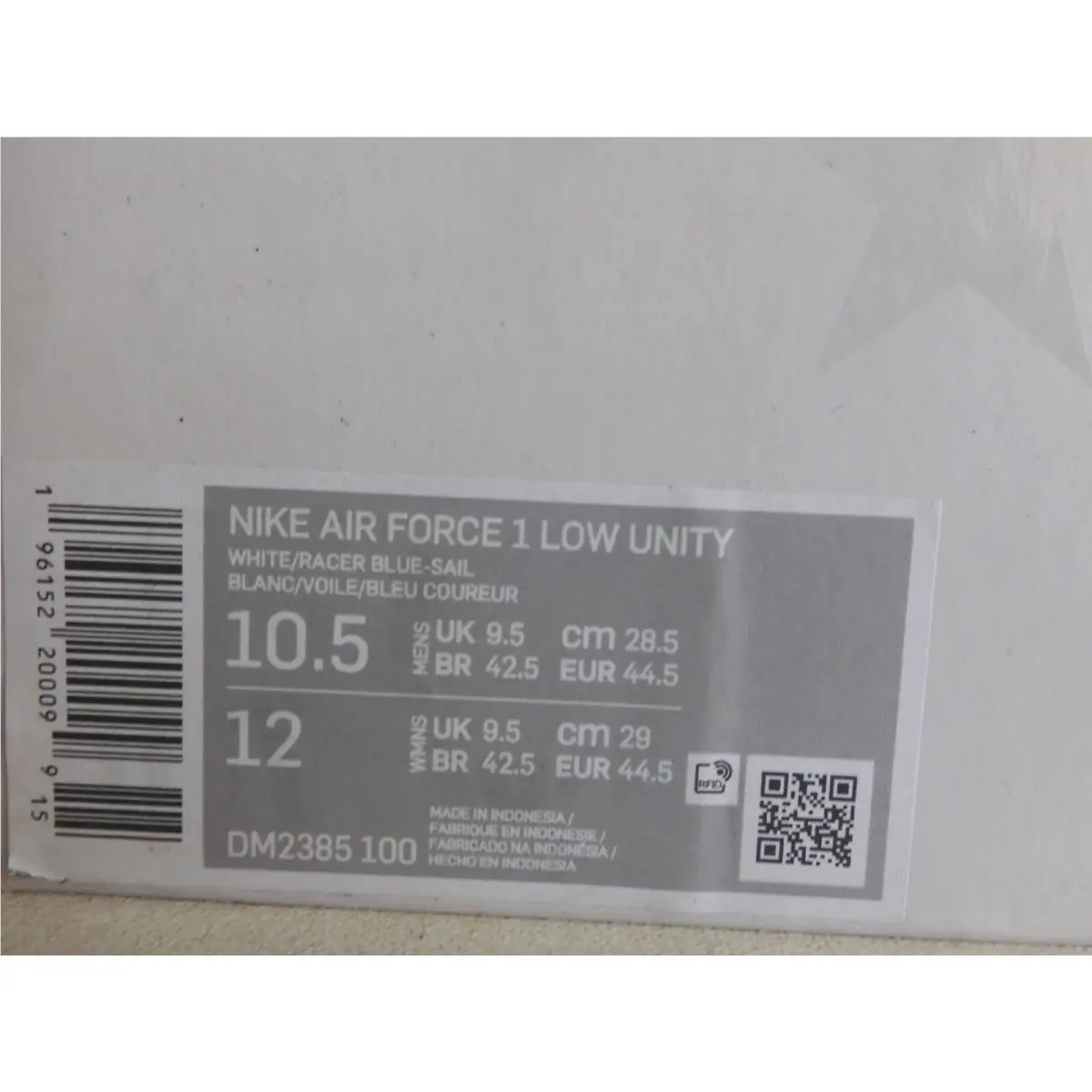 Nike shoes - Nike Air Force 1 - Air Force - DM2385100 - White (UPC: 196152200099) 3