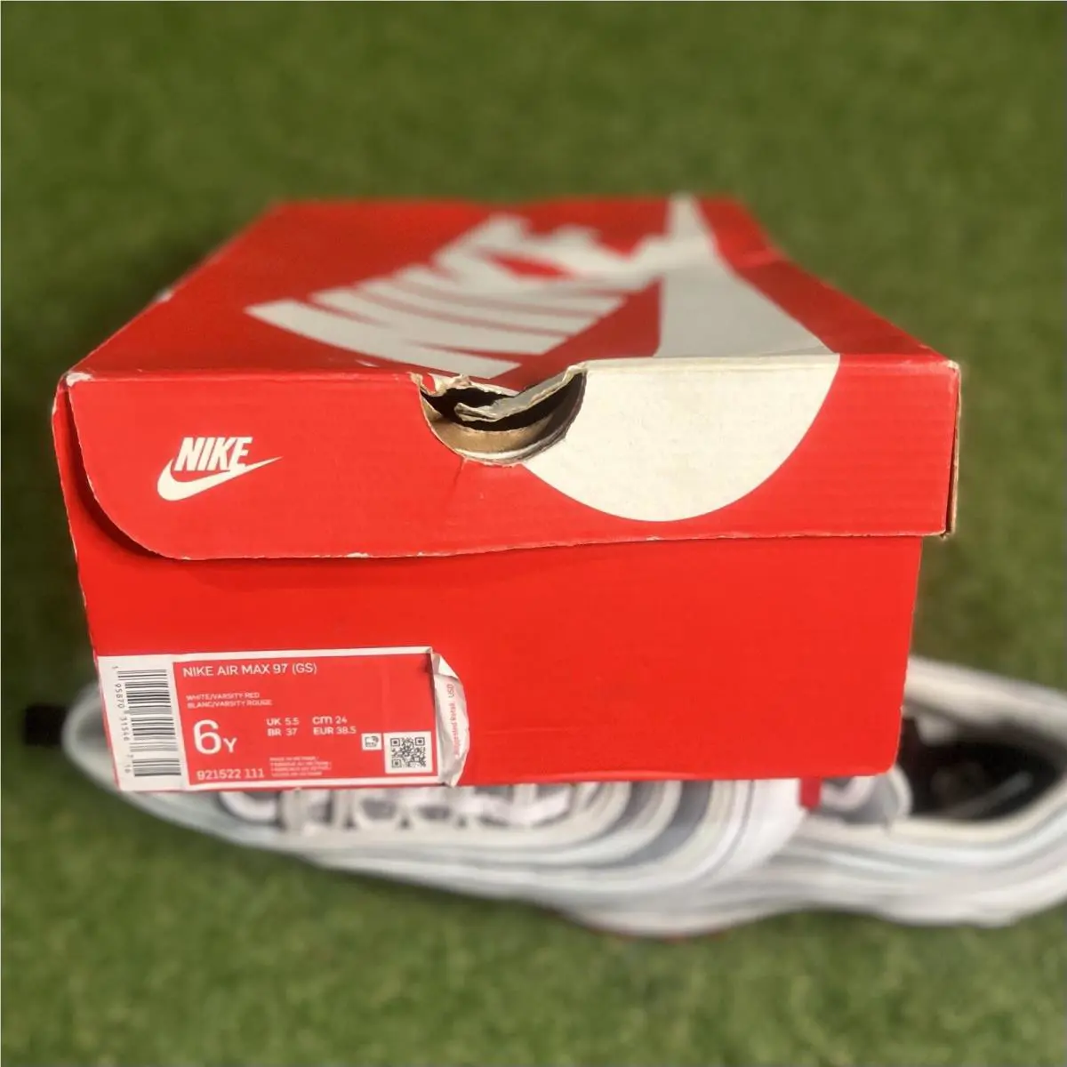 Nike shoes - Nike Air Max 97 - Air Max - 921522-111 - White, Red 8