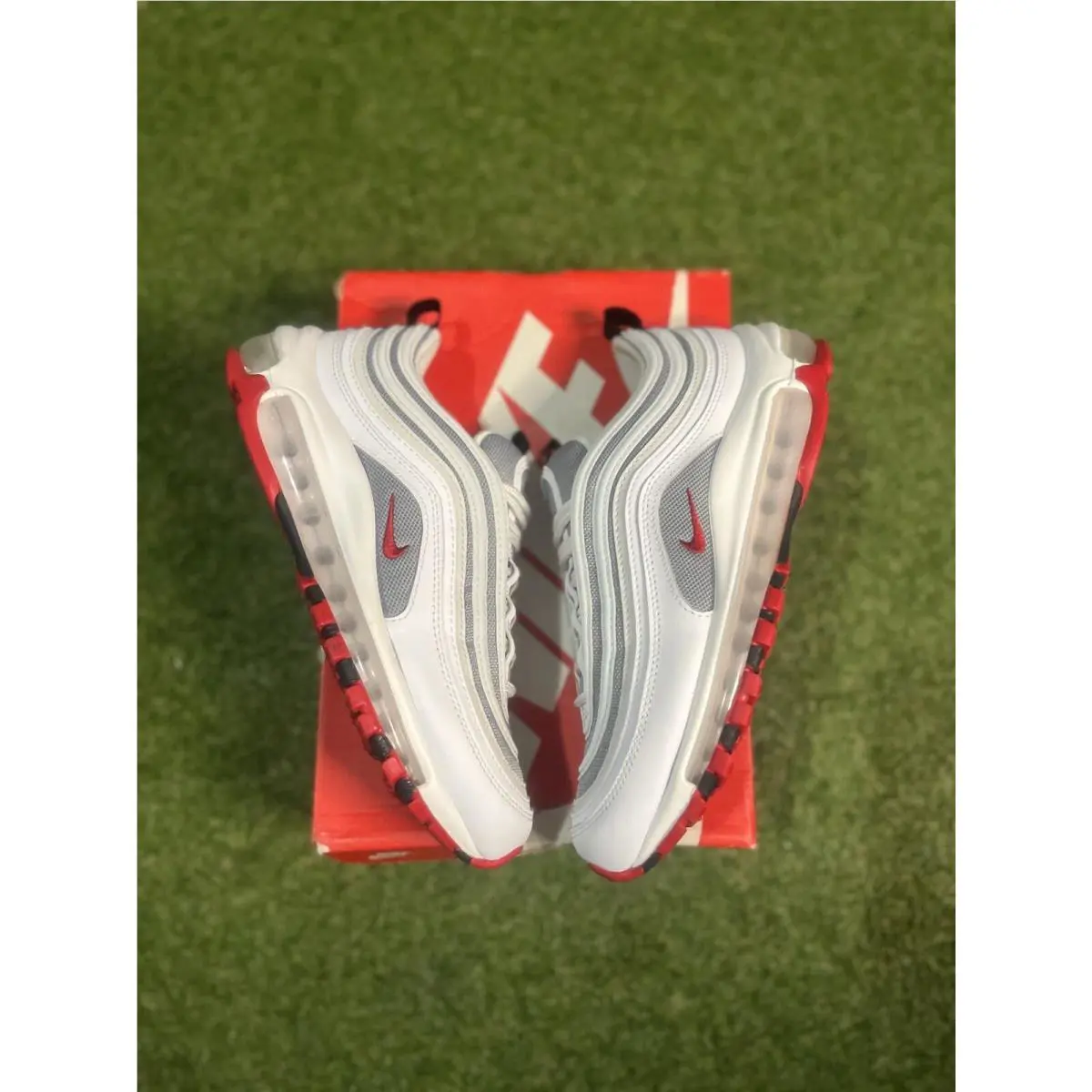 Nike shoes - Nike Air Max 97 - Air Max - 921522-111 - White, Red 0