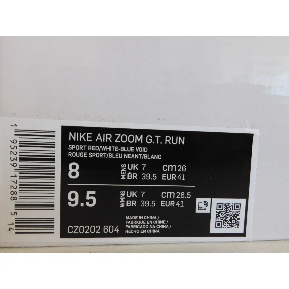 Nike shoes - Nike Air Zoom GT - Air Zoom - Red (UPC: 195239172885) 3