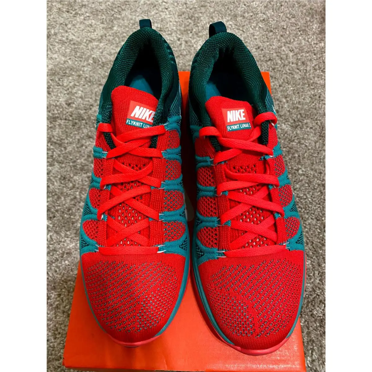 Nike shoes - Nike Flyknit Lunar - Flyknit Lunar - 620465-600 - Turquoise 5