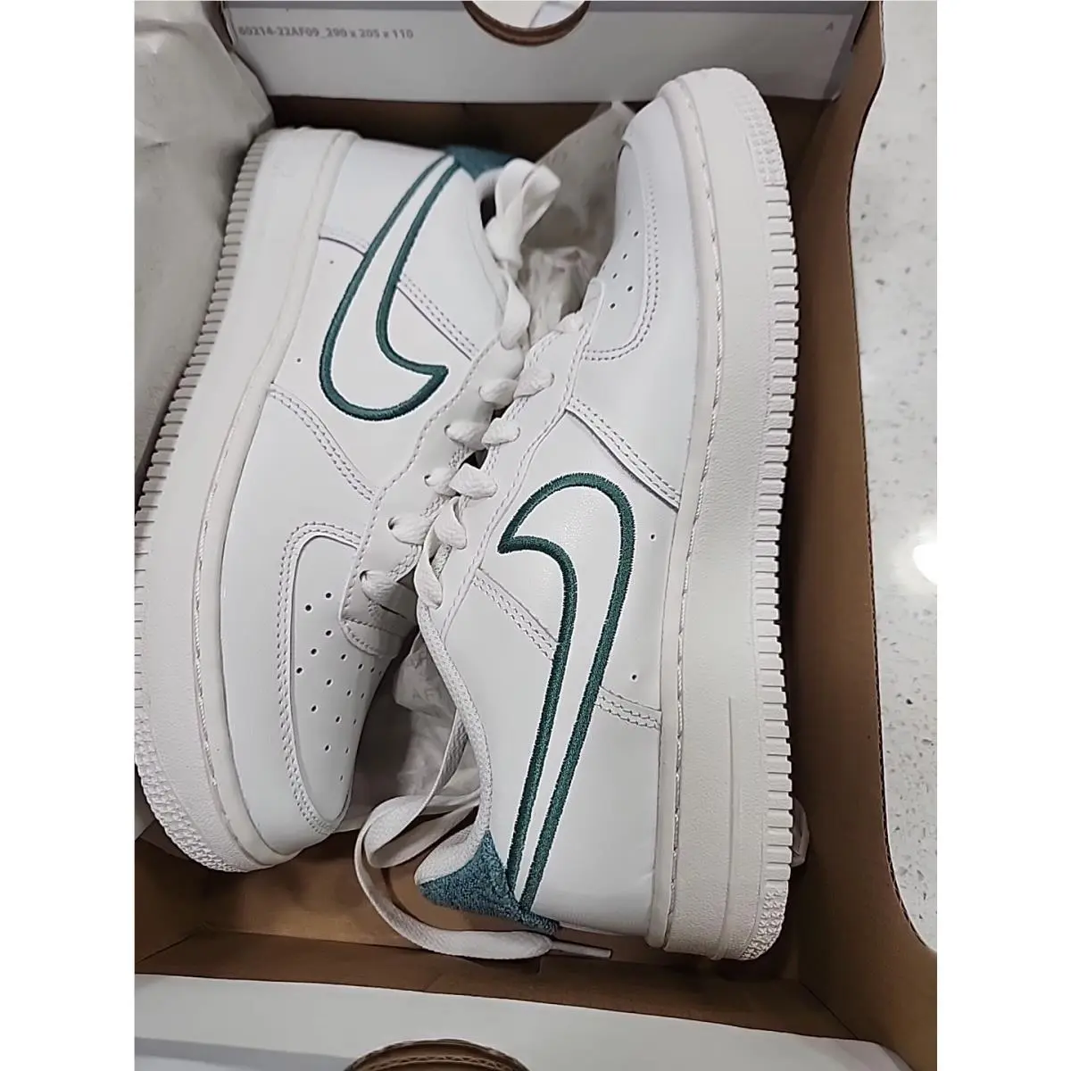 Nike shoes - Air Force 1 LV8 3 (GS) - White (UPC: 197594254978) 11