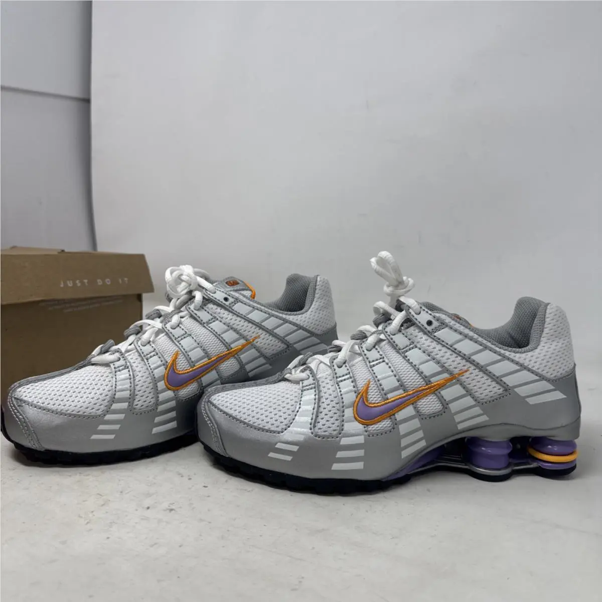 Nike shoes - Nike Shox Turbo - Shox Turbo - Silver 1