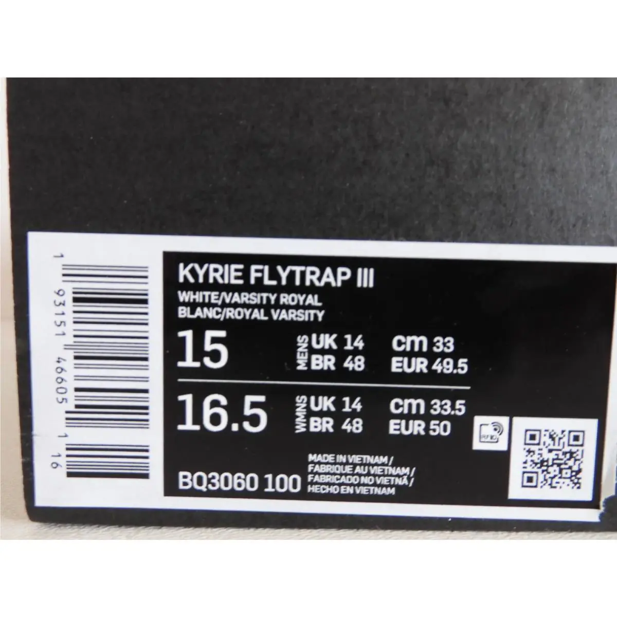 Nike shoes - Nike Kyrie Flytrap - Kyrie Flytrap - White (UPC: 193151466051) 3