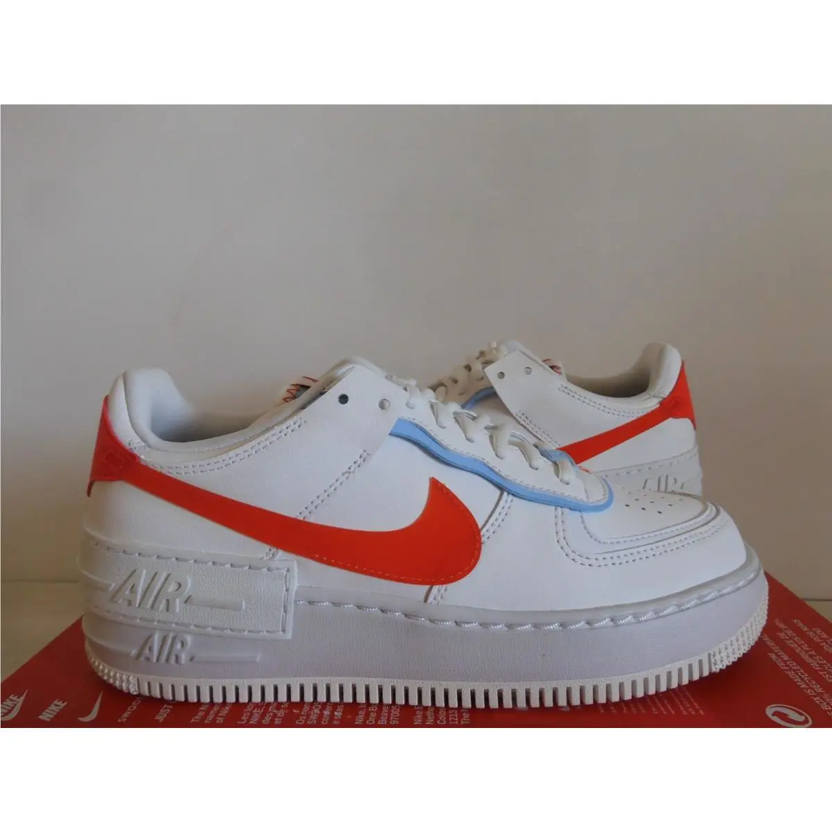 Nike shoes - Nike Air Force 1 Shadow - CQ9503-100 - White (UPC: 193659052619) 0