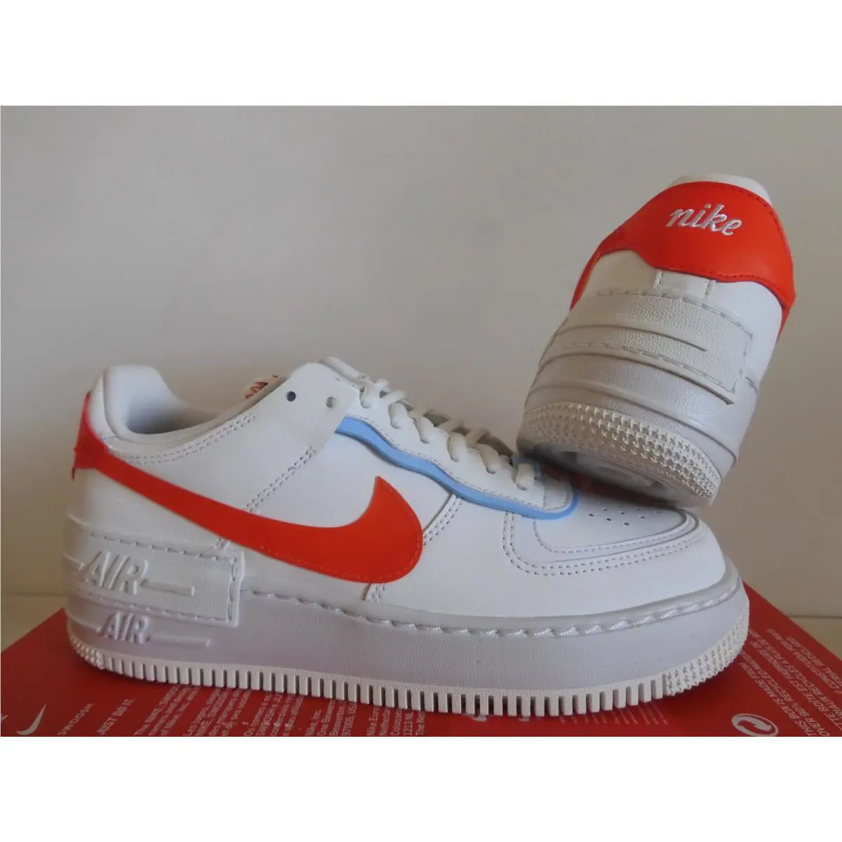 Nike shoes - Nike Air Force 1 Shadow - CQ9503-100 - White (UPC: 193659052619) 1