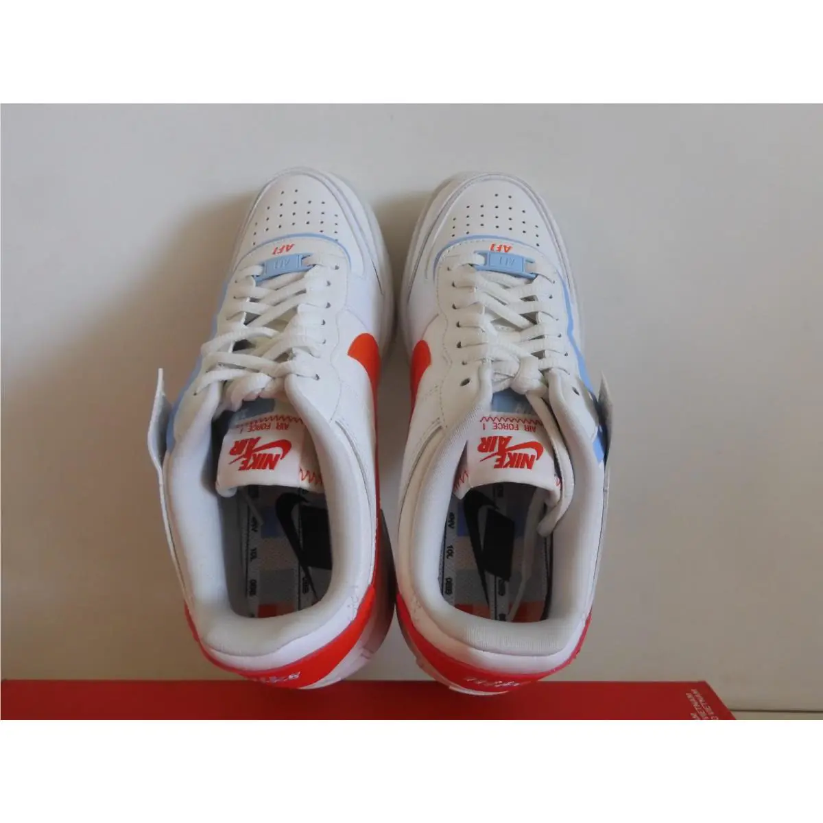 Nike shoes - Nike Air Force 1 Shadow - CQ9503-100 - White (UPC: 193659052619) 4