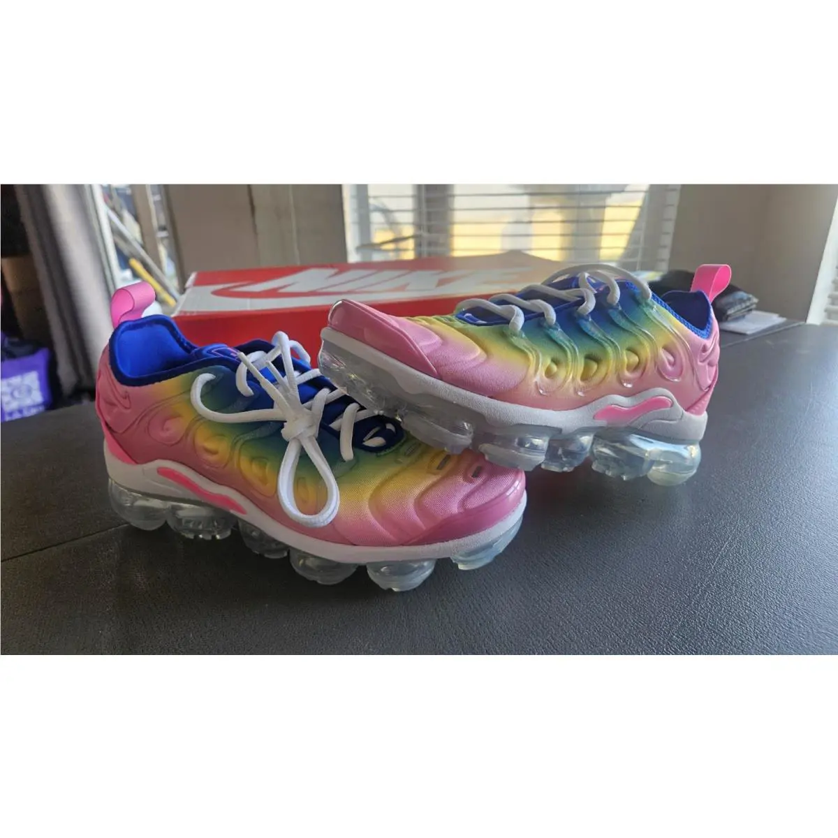 Nike shoes - Nike Air Vapormax Plus - Air Vapormax Plus - FJ4550-606 - Pink Spell/Racer Blue/Spring Green/Citron Pulse (UPC: 196605916751) 2