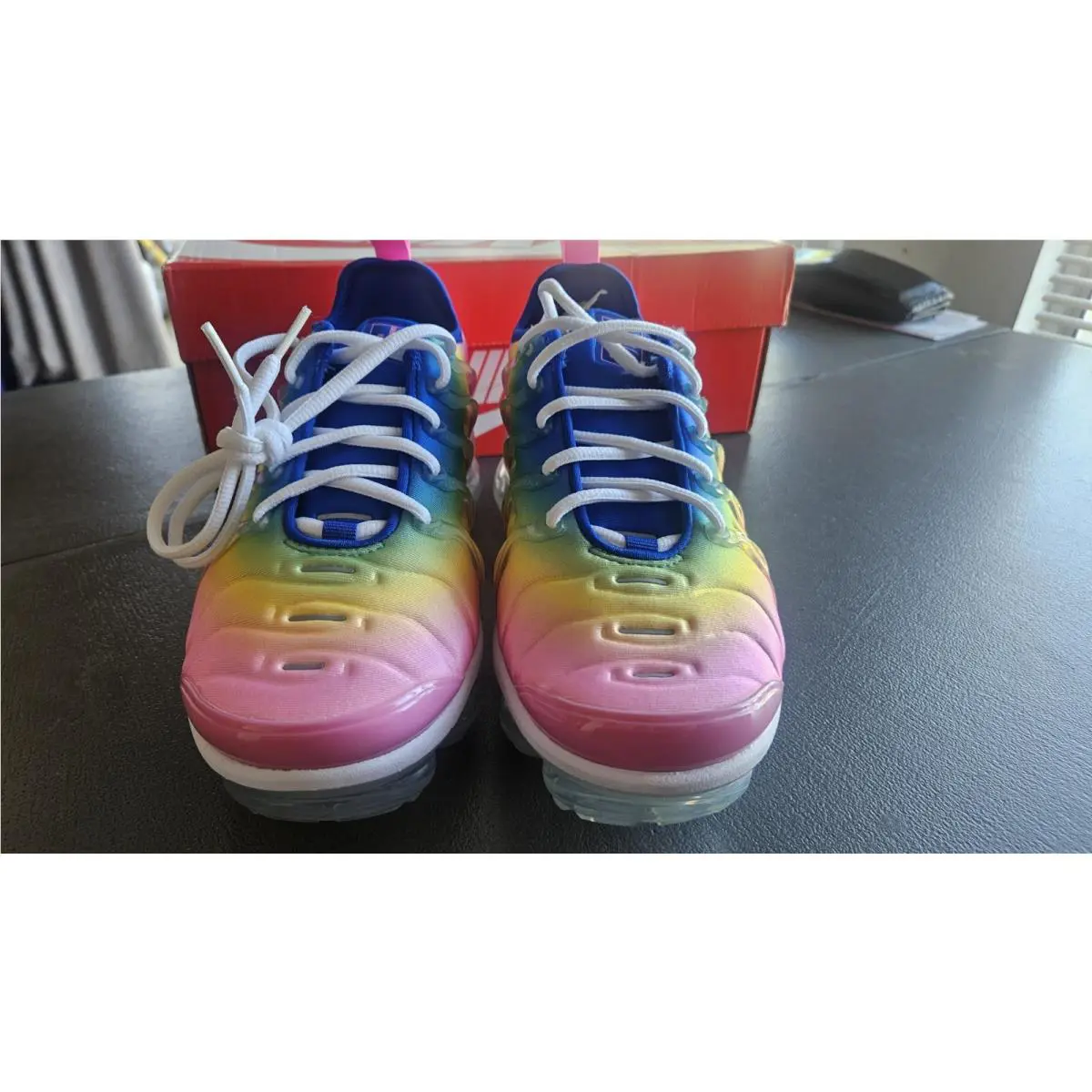 Nike shoes - Nike Air Vapormax Plus - Air Vapormax Plus - FJ4550-606 - Pink Spell/Racer Blue/Spring Green/Citron Pulse (UPC: 196605916751) 3