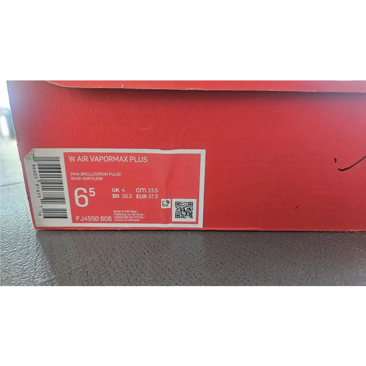 Nike shoes - Nike Air Vapormax Plus - Air Vapormax Plus - FJ4550-606 - Pink Spell/Racer Blue/Spring Green/Citron Pulse (UPC: 196605916751) 4