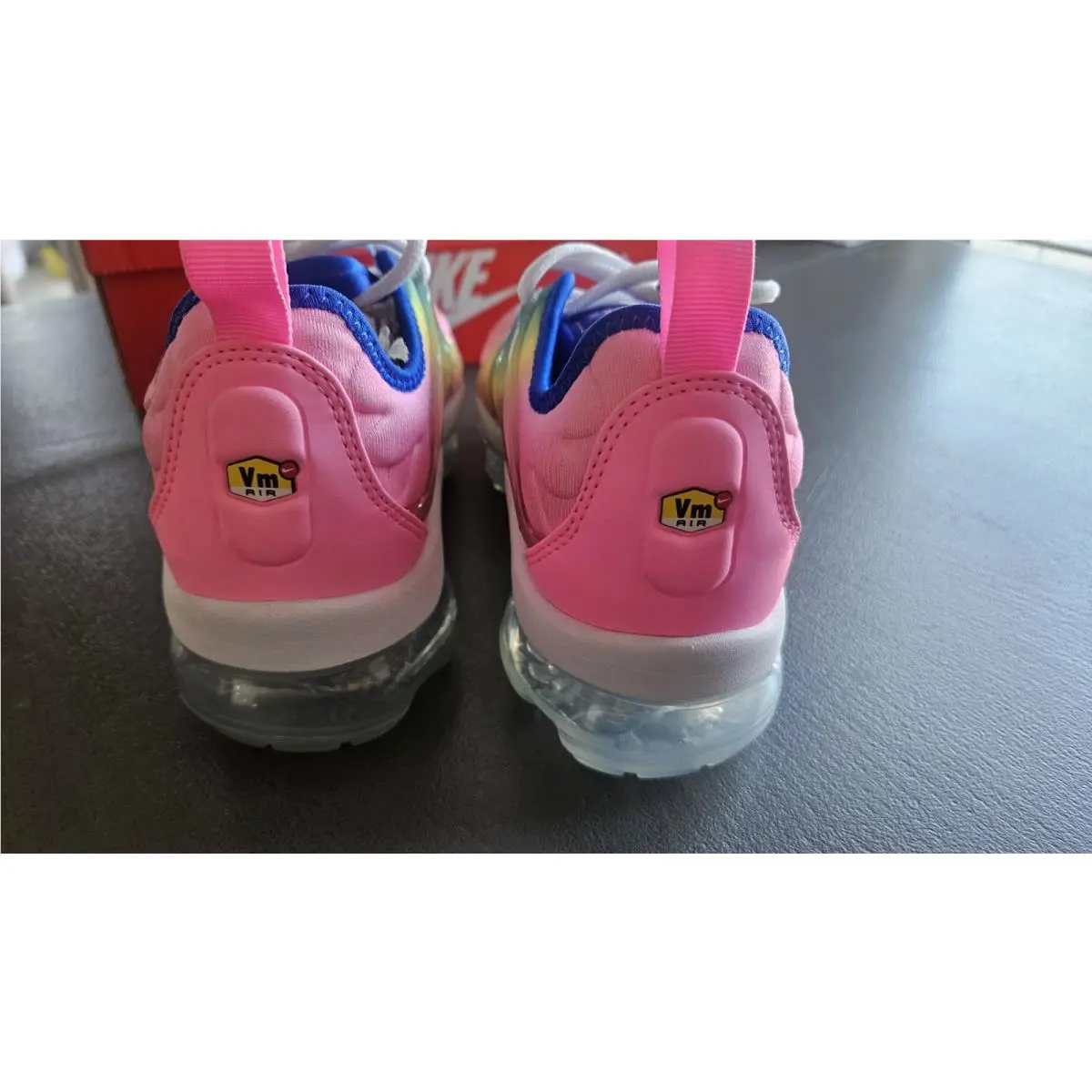 Nike shoes - Nike Air Vapormax Plus - Air Vapormax Plus - FJ4550-606 - Pink Spell/Racer Blue/Spring Green/Citron Pulse (UPC: 196605916751) 5