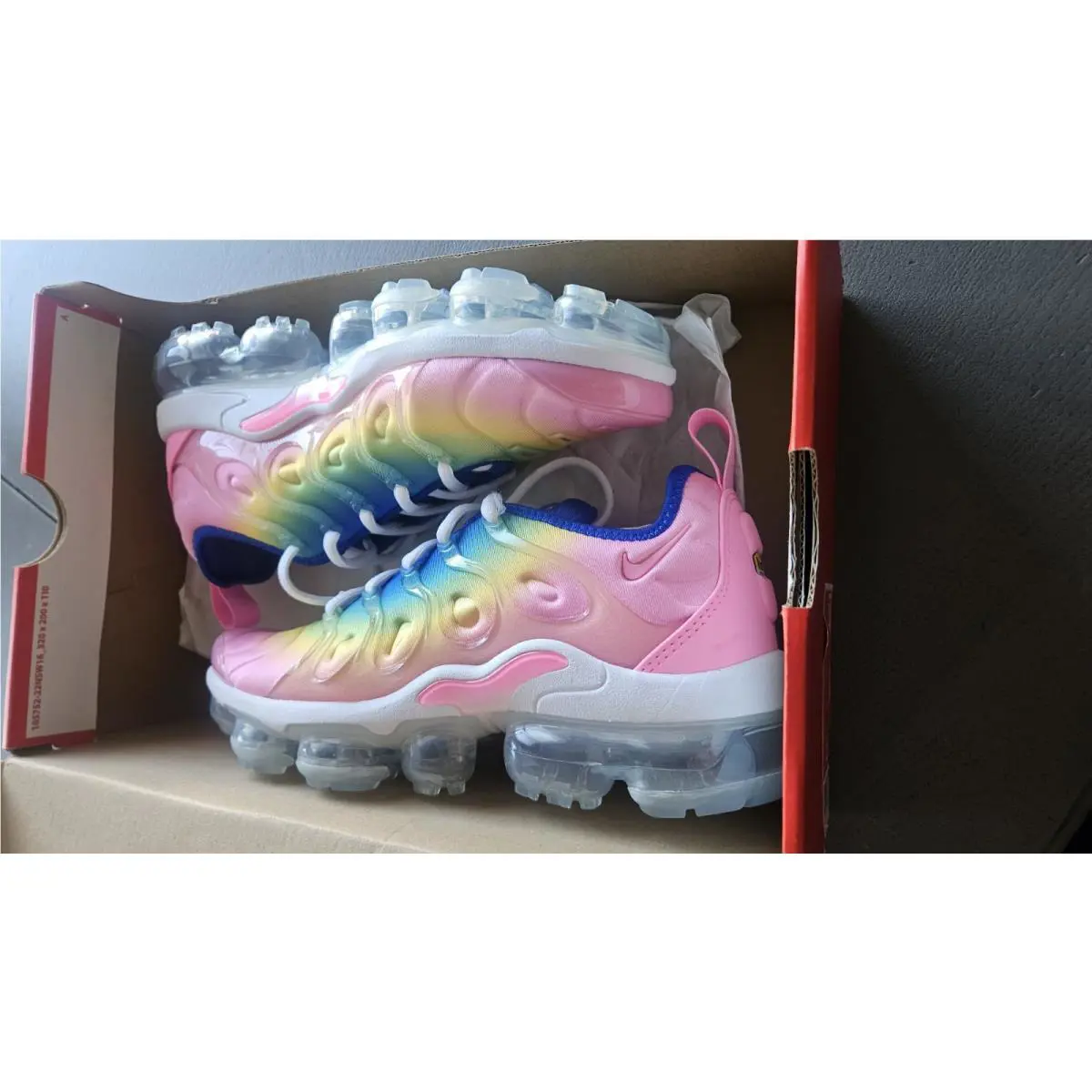 Nike shoes - Nike Air Vapormax Plus - Air Vapormax Plus - FJ4550-606 - Pink Spell/Racer Blue/Spring Green/Citron Pulse (UPC: 196605916751) 7