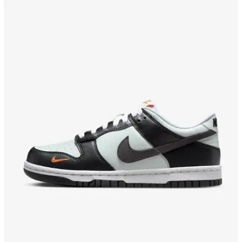 Nike shoes - Nike Dunk Low GS - Dunk Low - BLACK/MEDIUM ASH-LIGHT SILVER 0