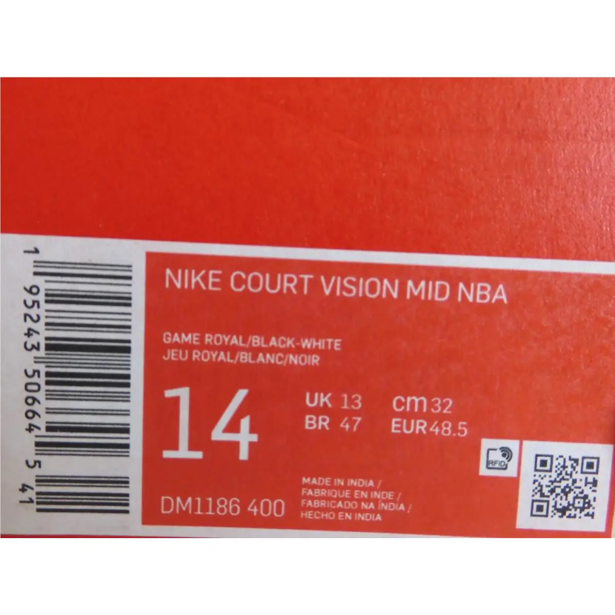 Nike shoes - Nike Court Vision - Court Vision - DM1186400 - Blue (UPC: 195243506645) 3