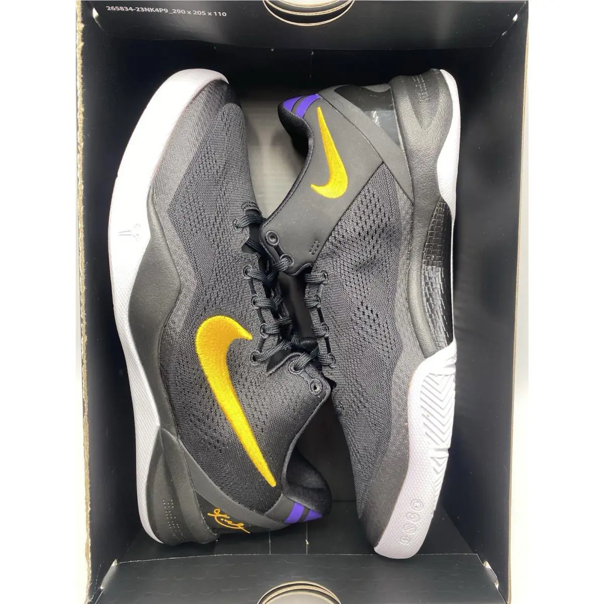 Nike shoes - Nike Kobe 7 - Kobe - FN0266 002 - Black/University Gold-White (UPC: 197598942413) 5