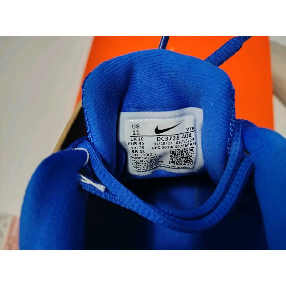Nike shoes - Nike Revolution 6 - Revolution - DC3728-404 - Blue 8