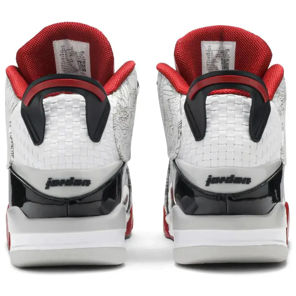 Nike shoes - Air Jordan Dub Zero - Air Dub Zero - 311046116 - Red 2