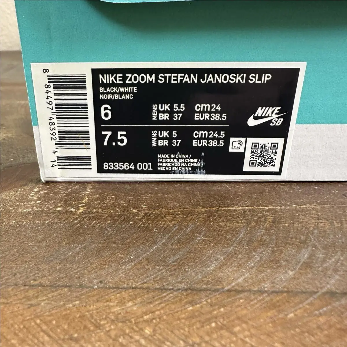 Nike shoes - Nike Stefan Janoski - Stefan Janoski - 833564-001 - Black 1
