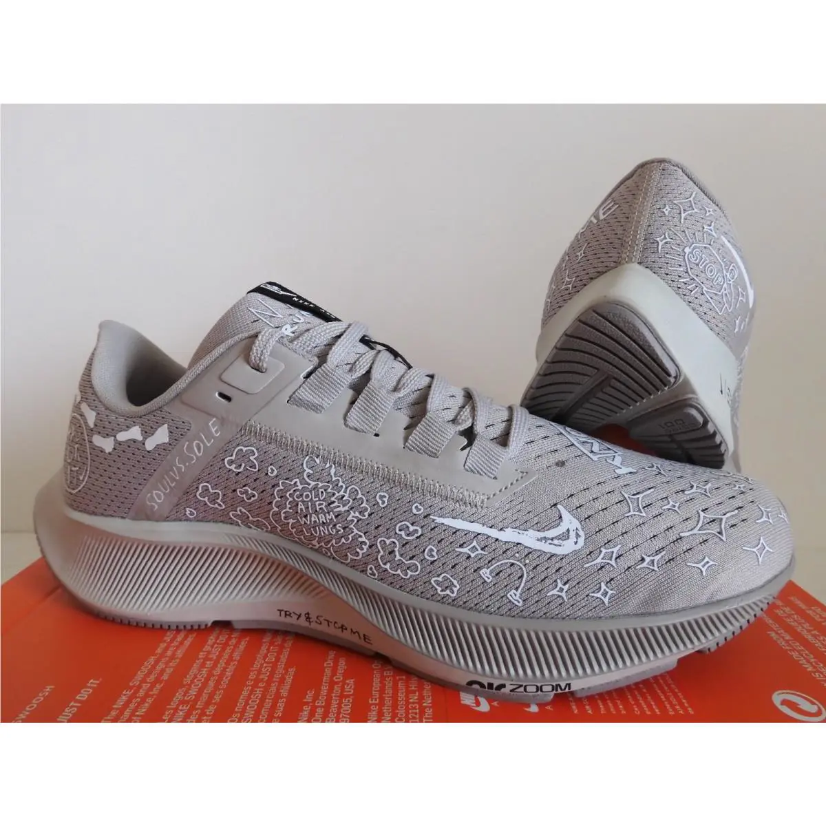 Nike shoes - Nike Air Zoom Pegasus - Air Zoom Pegasus - DM1610 001 - Gray (UPC: 195240857320) 0