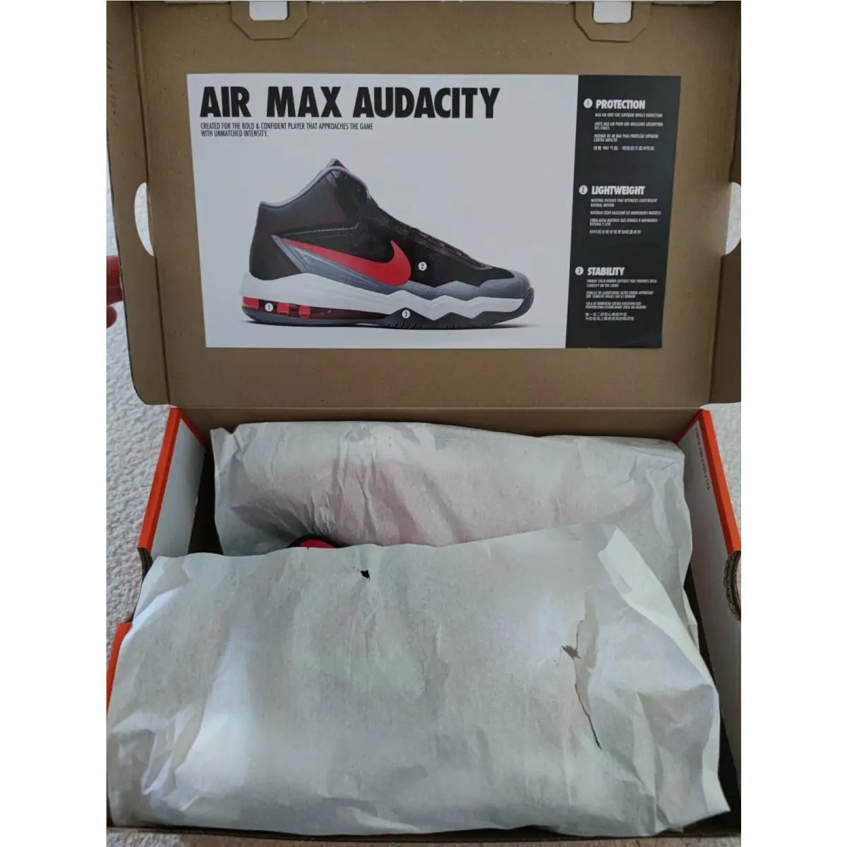 Nike shoes - Air Max Audacity - Air Max Audacity - 828497674 - Red 6