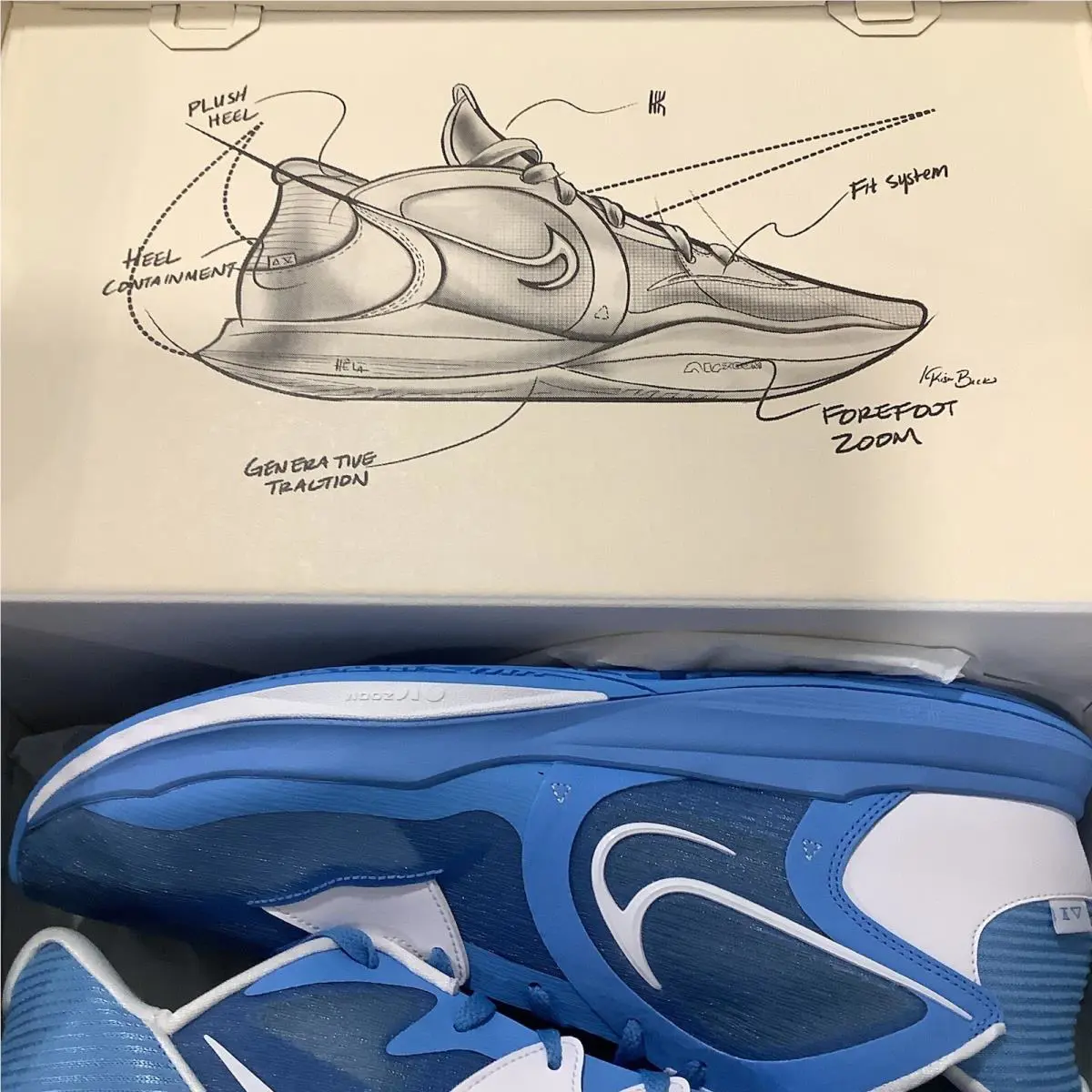 Nike shoes - Nike Kyrie Low - Kyrie Low - DX6651-402 - Blue 7