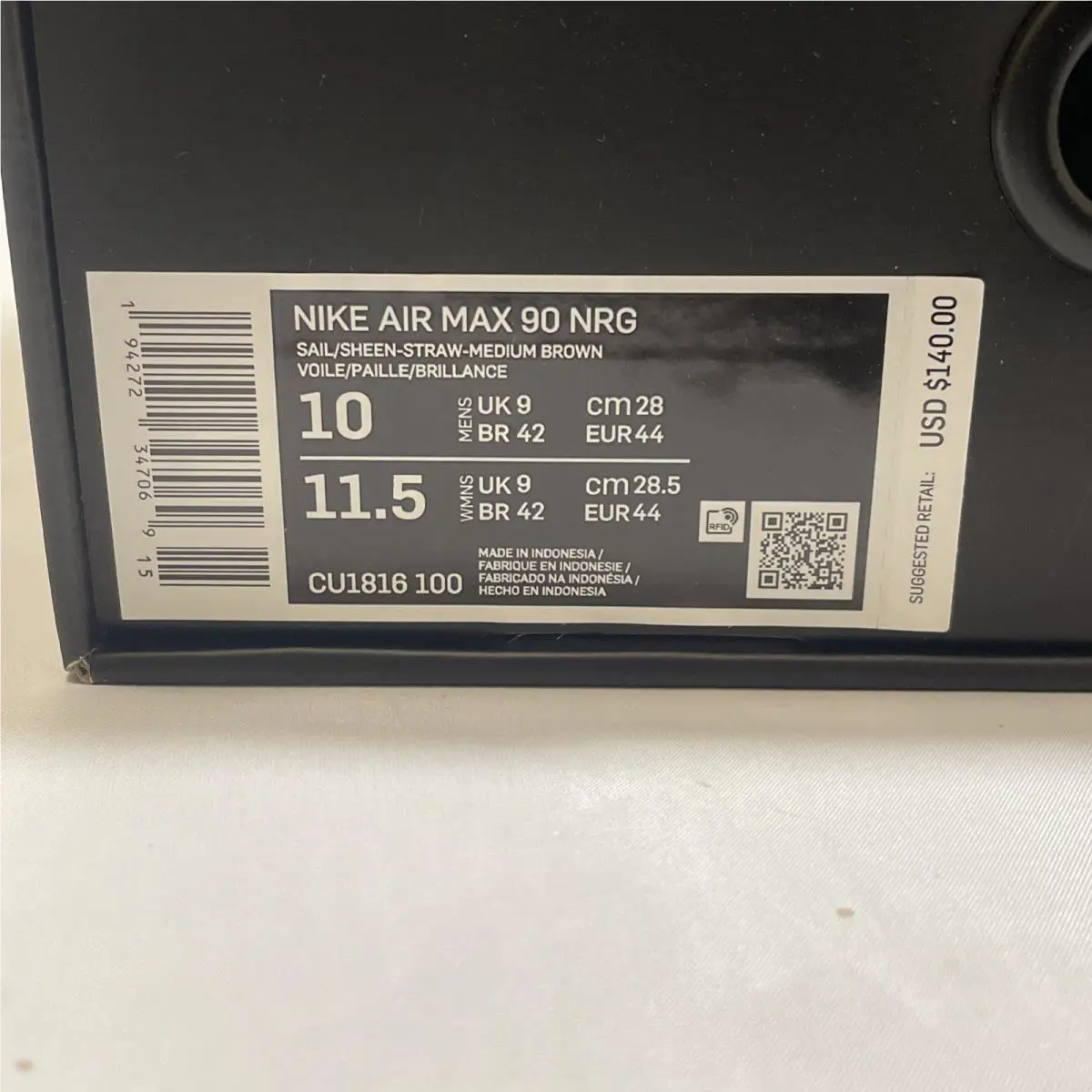 Nike shoes - Nike Air Max 90 - Air Max - CU1816-100 - Brown 10
