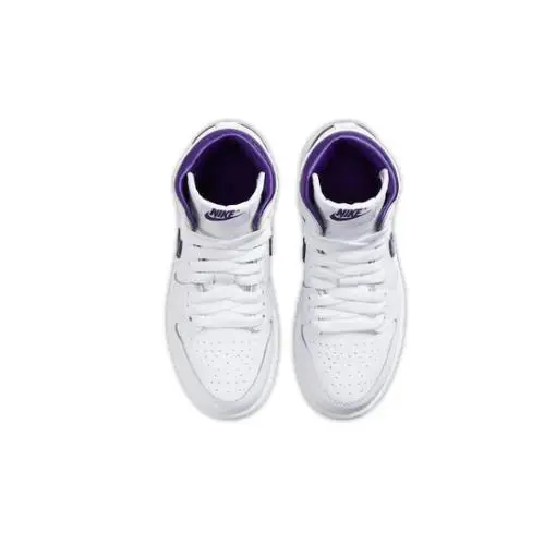 Nike shoes - Air Jordan 1 High OG - White/Court Purple (UPC: 194956605591) 6
