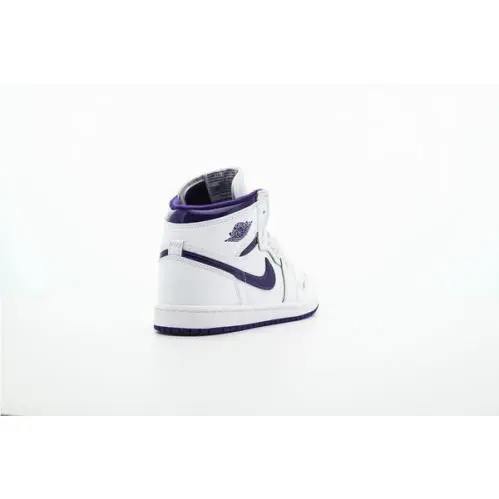 Nike shoes - Air Jordan 1 High OG - White/Court Purple (UPC: 194956605591) 5
