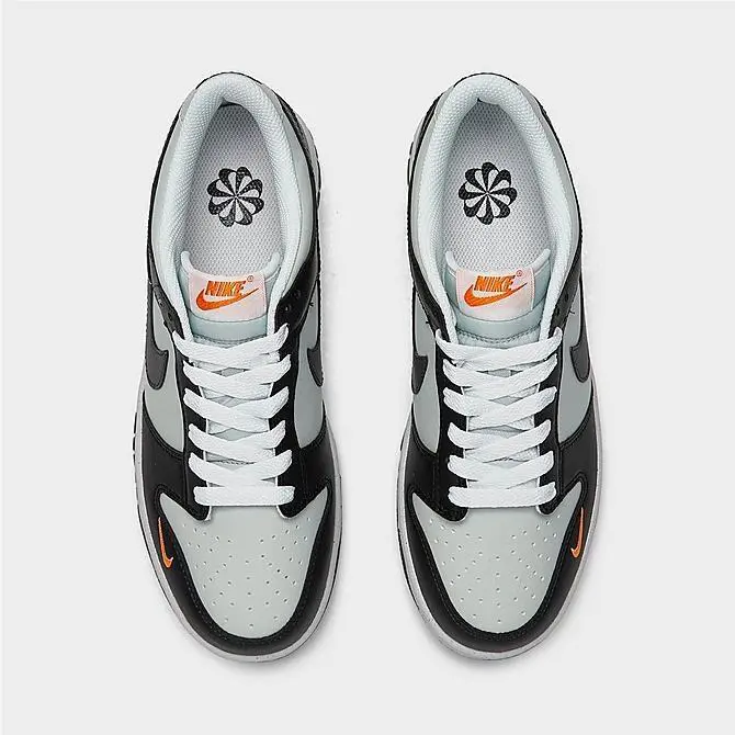Nike shoes - Nike Dunk Low GS - Dunk Low - BLACK/MEDIUM ASH-LIGHT SILVER 2