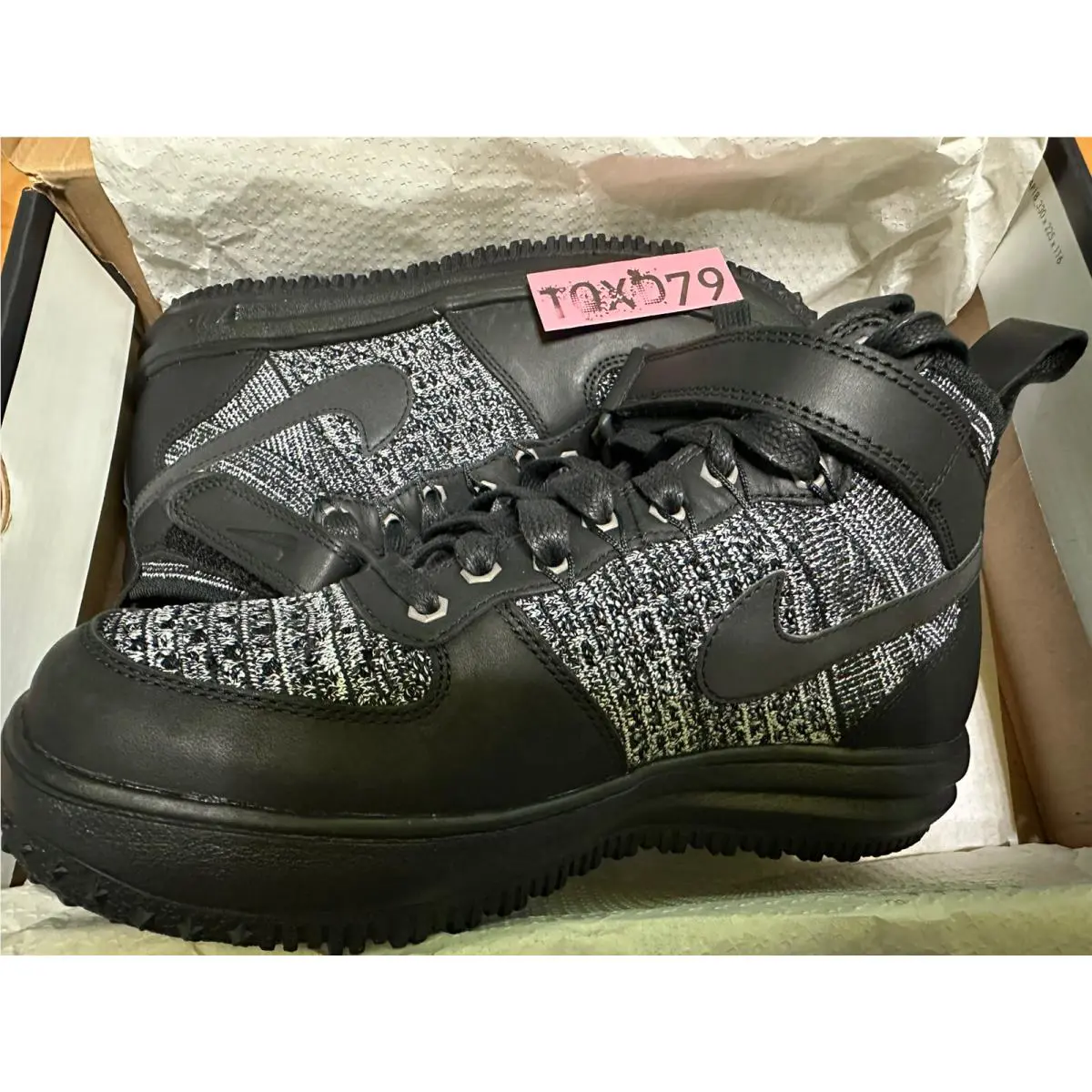 Nike shoes - Nike Lunar Force 1 - Lunar Force - Black/Cool Grey/White 0