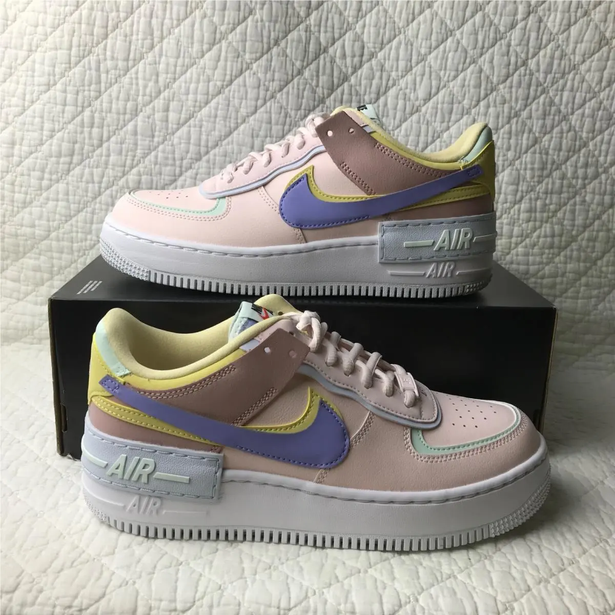 Nike AF1 Air Force 1 Shadow Shoes Women’s SZ 9 Pink/light Thistle CI0919-600