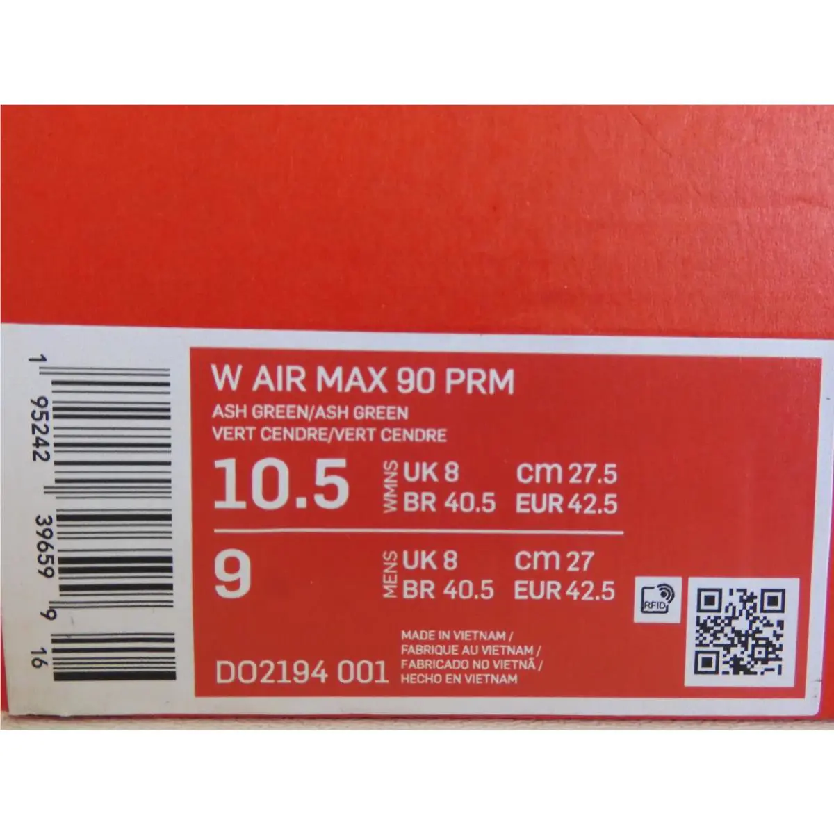 Nike shoes - Nike Air Max 90 - Air Max - Green (UPC: 195242396599) 4