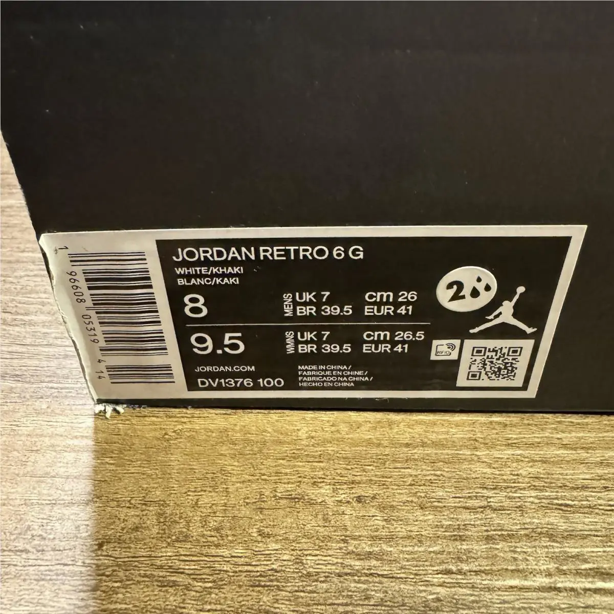 Nike shoes - Air Jordan 6 - Air - DV1376-100 - White 0