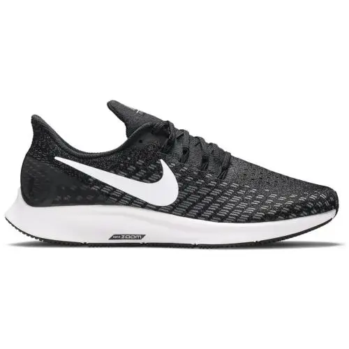 Nike Air Zoom Pegasus 35 Black Black White Grey 942855-001 Women`s 6 - Black