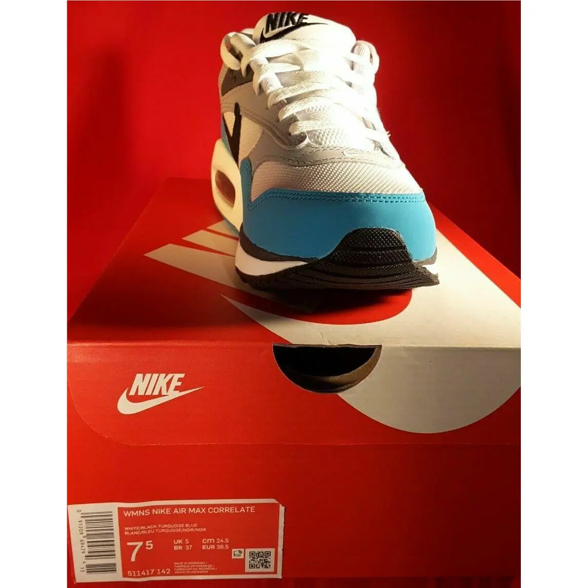 Nike shoes - Nike Air Max - Air Max - 511417 142 - Turquoise White 5