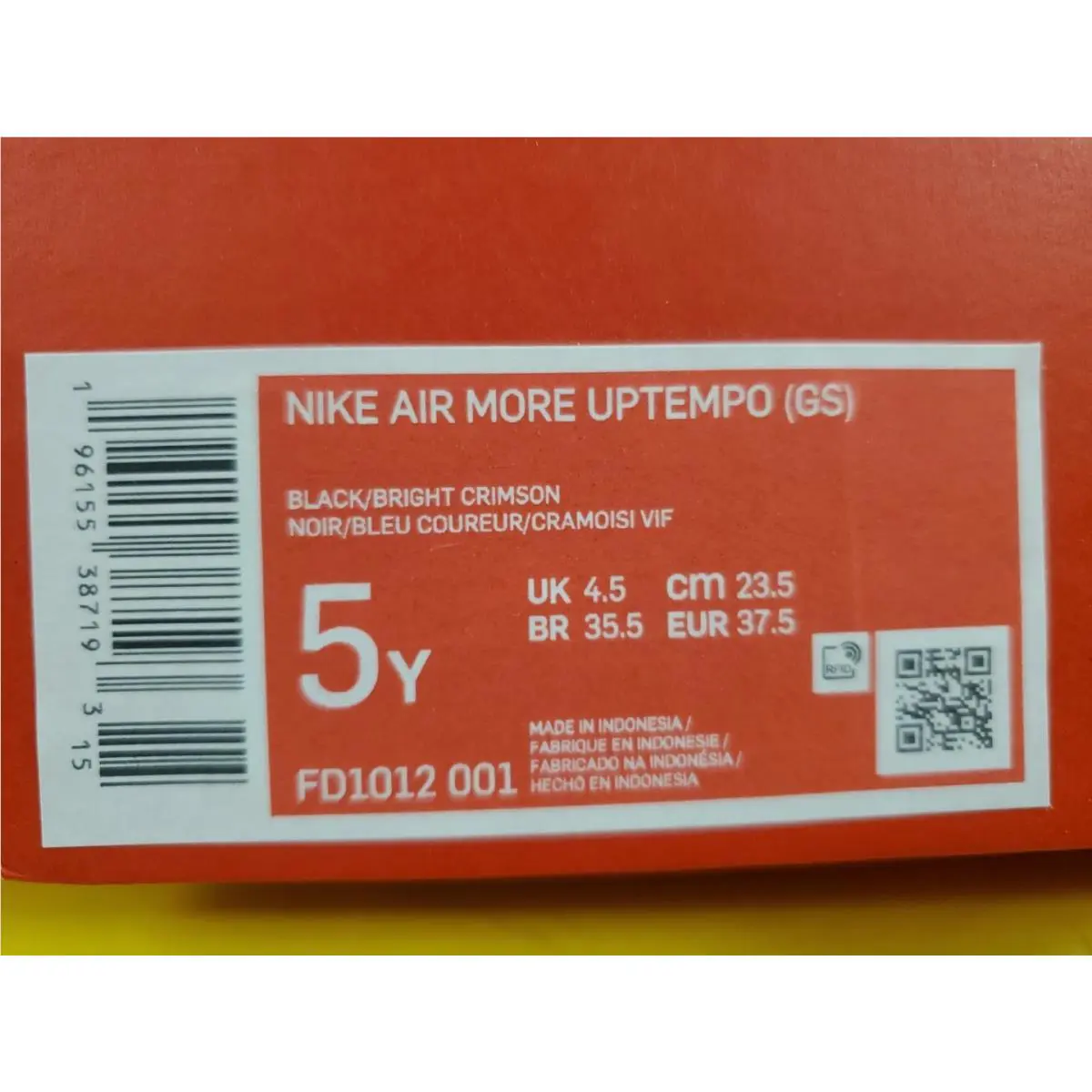 Nike shoes - FD1012 001 - FD1012 001 - Black (UPC: 196155387193) 5
