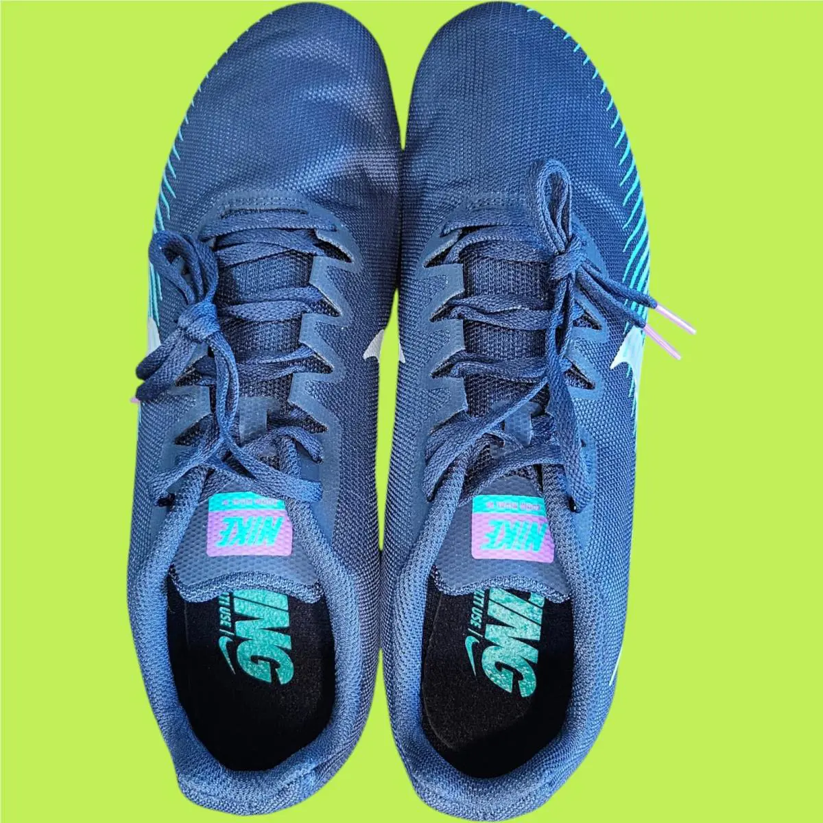Nike shoes - Nike Zoom Rival M 9 - AH1020-406 - OBSIDIAN/METALLIC SILVER 10